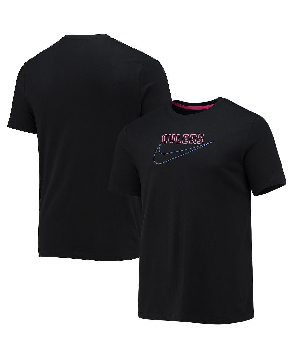 

Мужская черная футболка barcelona swoosh club Nike, черный