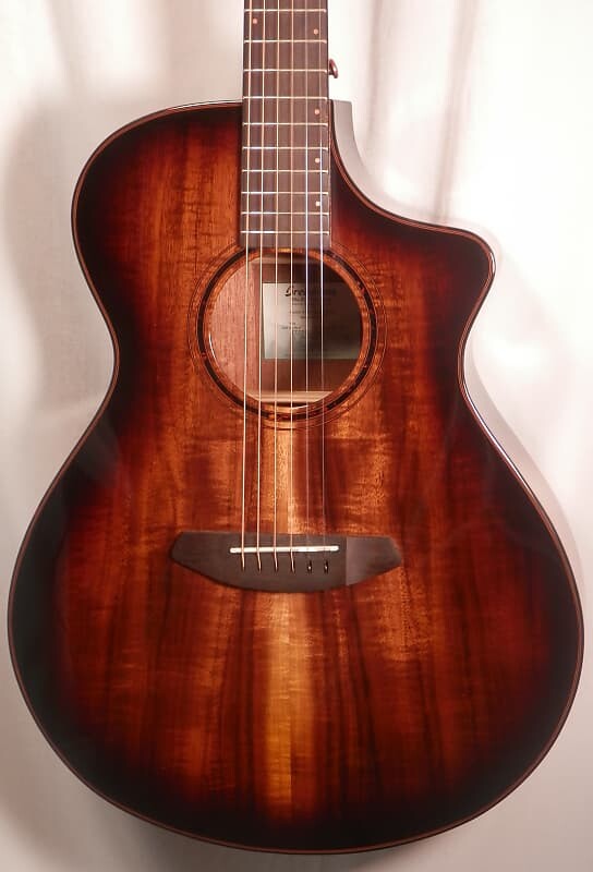 

Breedlove Pursuit Exotic S Concert Edgeburst CE Koa-Koa Acoustic Electric