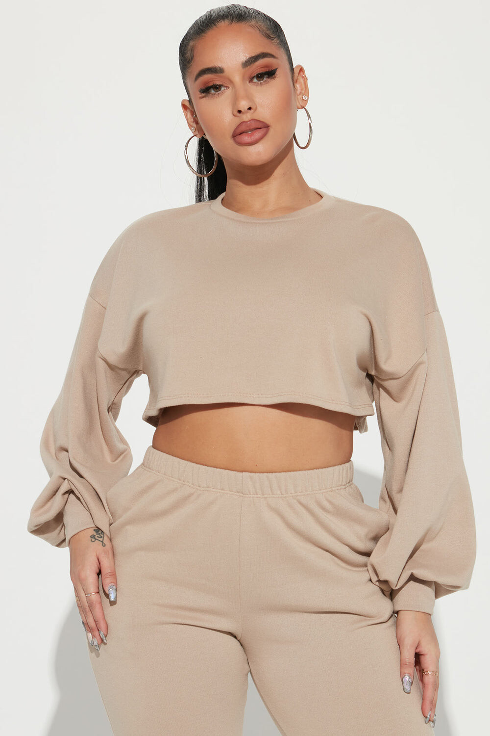 

Толстовка Fashion Nova FT04, мокко, Серый