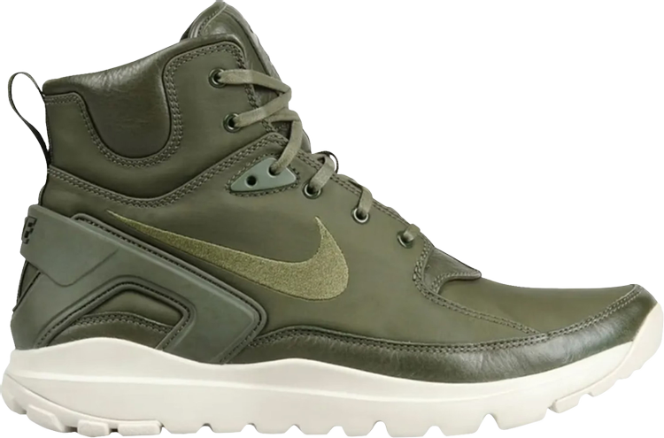 Кроссовки Nike Stone Island x Koth Ultra Mid 'Rough Green', зеленый - фото