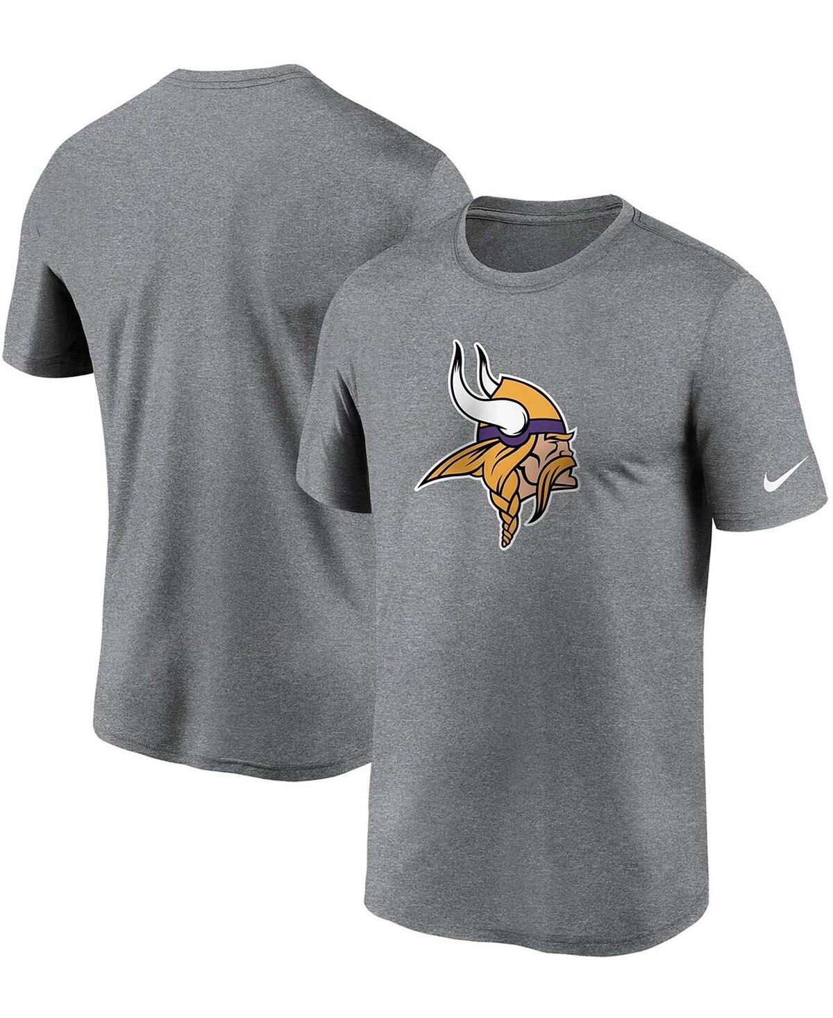 

Мужская серая футболка minnesota vikings logo essential legend performance Nike, серый