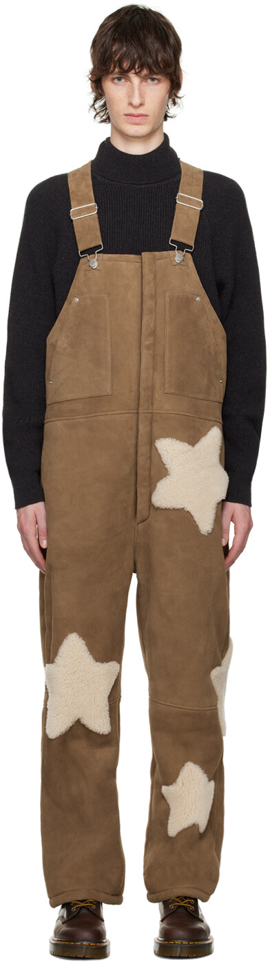 

Светло-коричневый комбинезон Shearling Star Sky High Farm Workwear