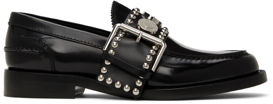

Черные лоферы Marita Burberry