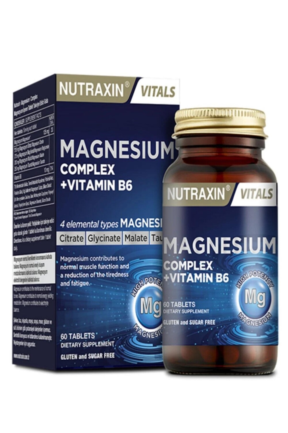 

Nutraxin Magnesium Complex 60 таблеток