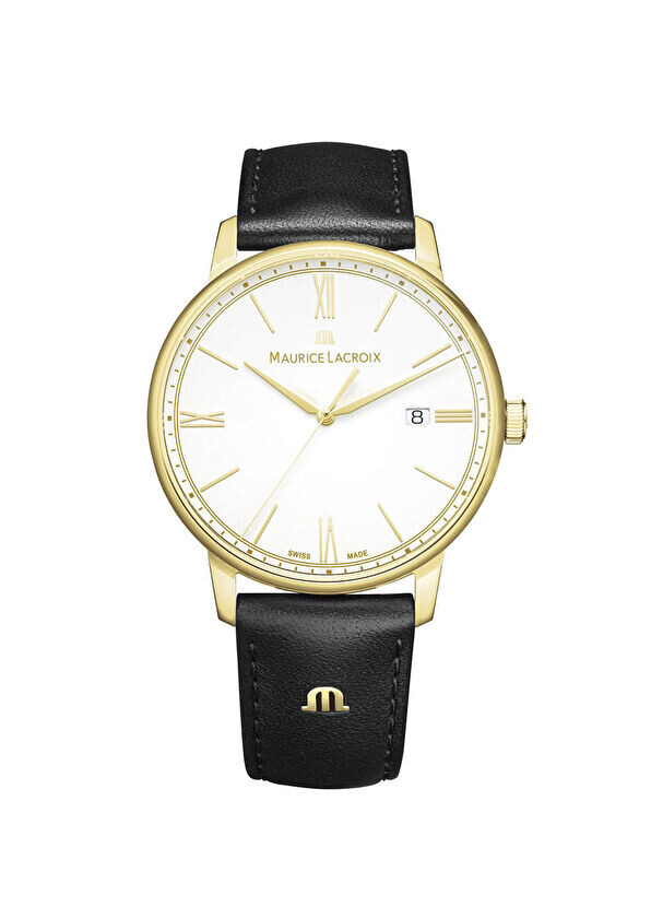 

Мл-Эл1118Пвы01110-2 стальные мужские наручные часы Maurice Lacroix, черный