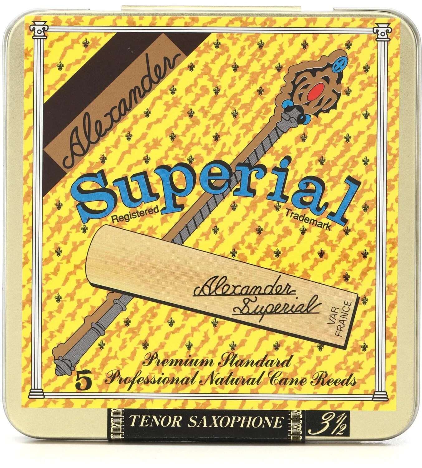 

Alexander Reeds Трость для тенор-саксофона Alexander Superial — 3,5 (5 шт.)