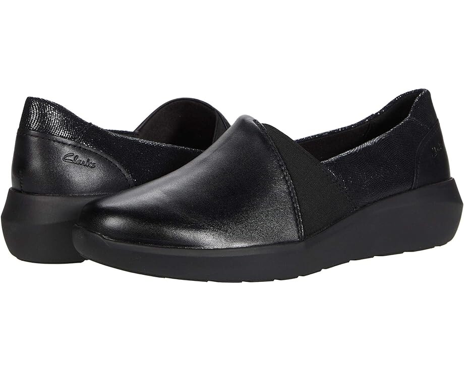 

Лоферы Clarks Kayleigh Step, цвет Black Interest Suede Combination