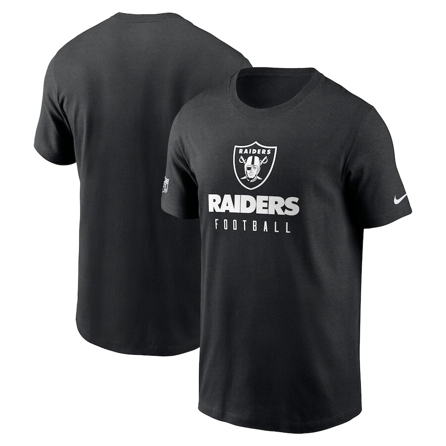 

Футболка с коротким рукавом Nike Las Vegas Raiders, черный