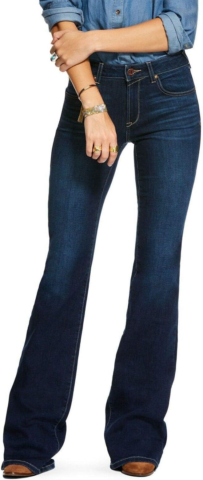 цена Джинсы Ultra Stretch Perfect Rise Katie Flare Jeans in Maya Ariat, цвет Maya