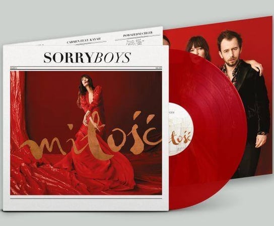 Виниловая пластинка Sorry Boys - Miłość (красный винил - ограниченный выпуск)