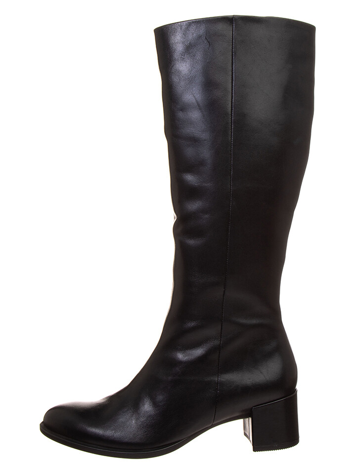 

Ботинки Ecco Leder Stiefel, черный