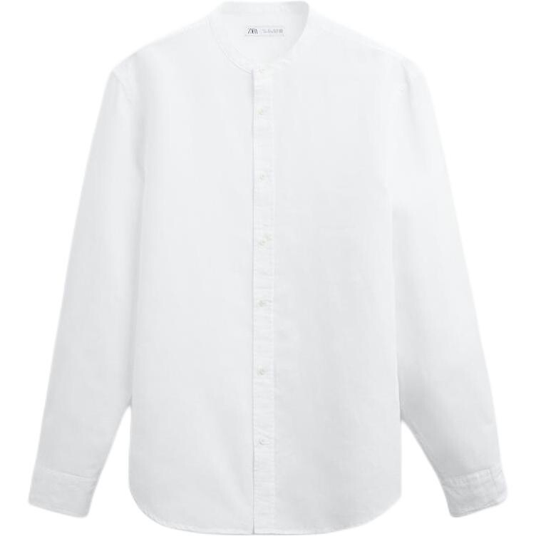 

Рубашка мужская белая Zara, белый