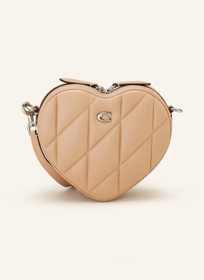 

Сумка через плечо heart bag Coach, коричневый