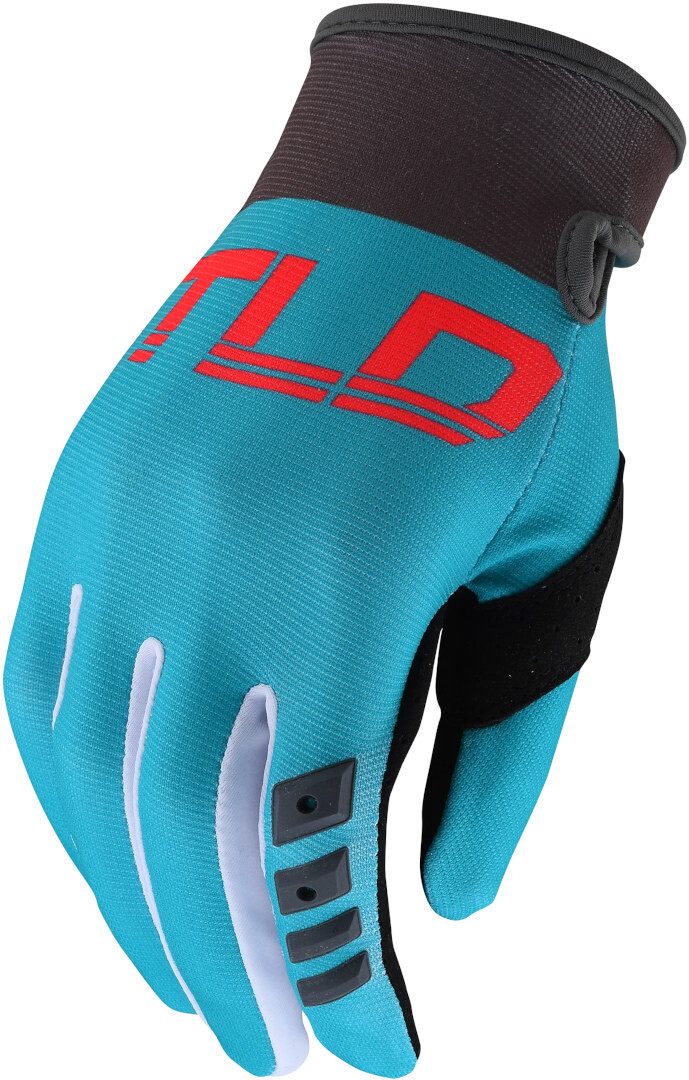 

Перчатки Troy Lee Designs GP Женские для мотокросса, бирюзово-черные