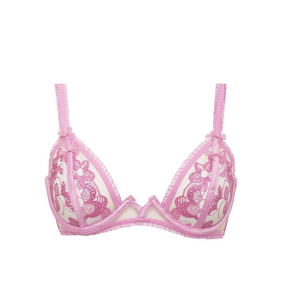 

Бюстгальтер на косточках For Love & Lemons Grace, лиловый