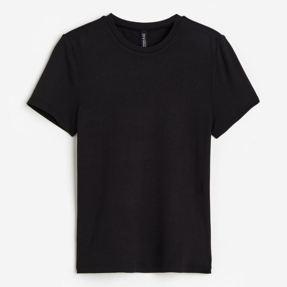 

Футболка H&M Fitted, черный