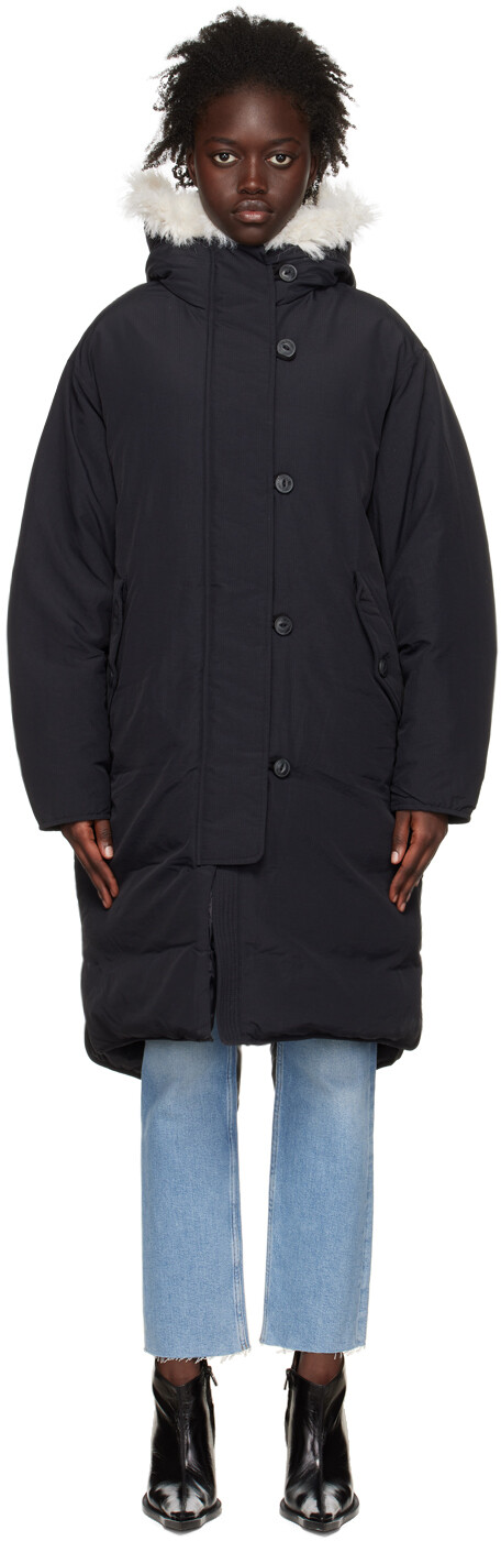 

Черный пуховик Rae rag & bone