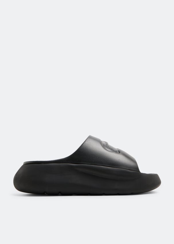 

Шлепанцы LACOSTE Croco 3.0 slides, черный