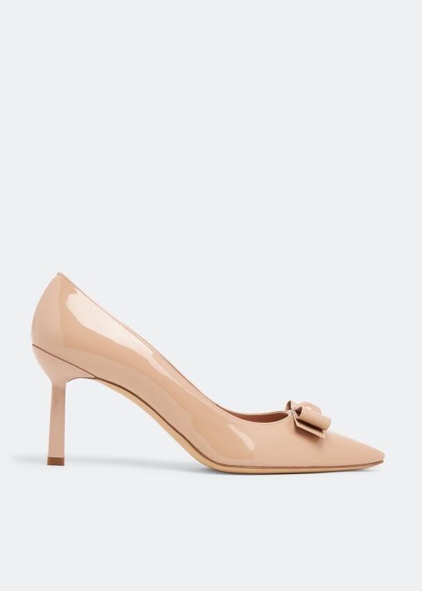 

Туфли FERRAGAMO Vara Bowl pumps, бежевый