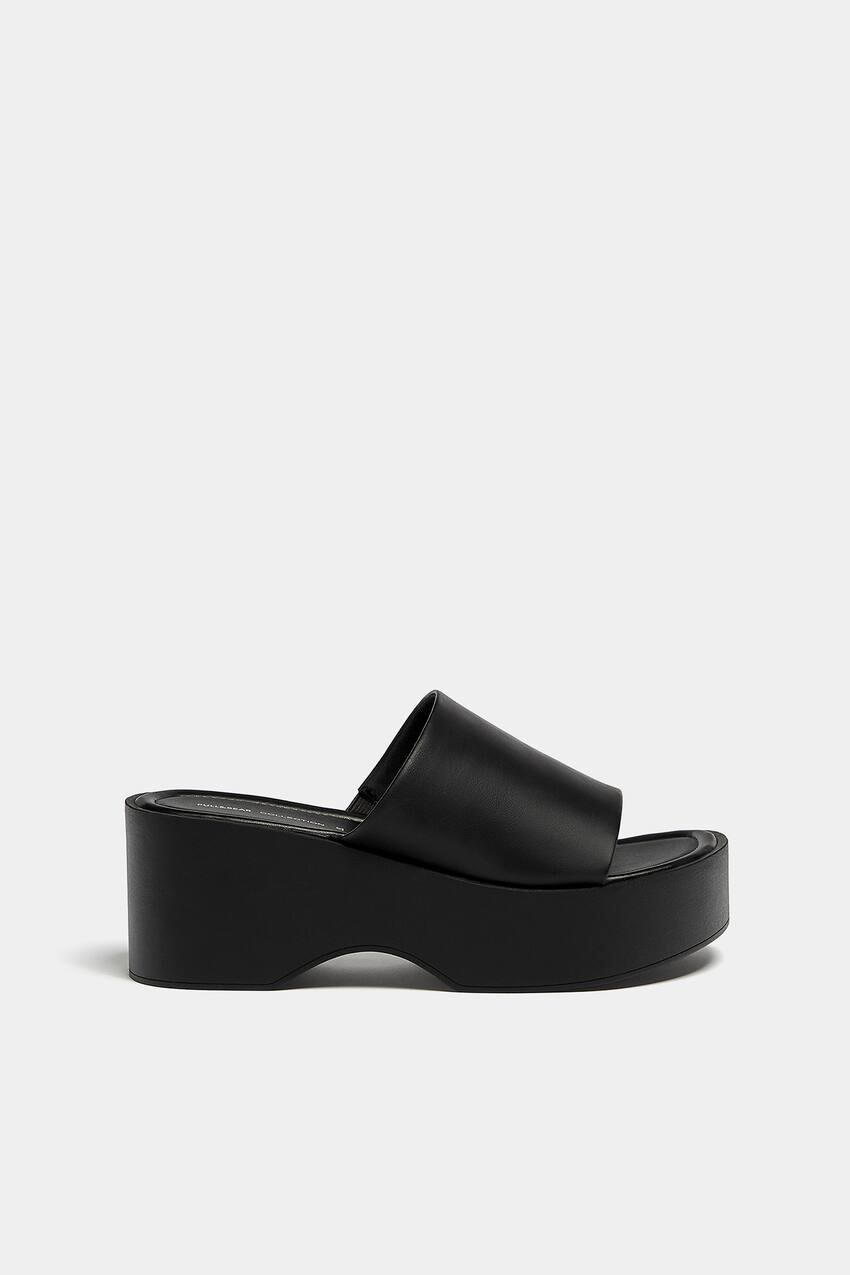 

Босоножки на платформе Pull&Bear, черный