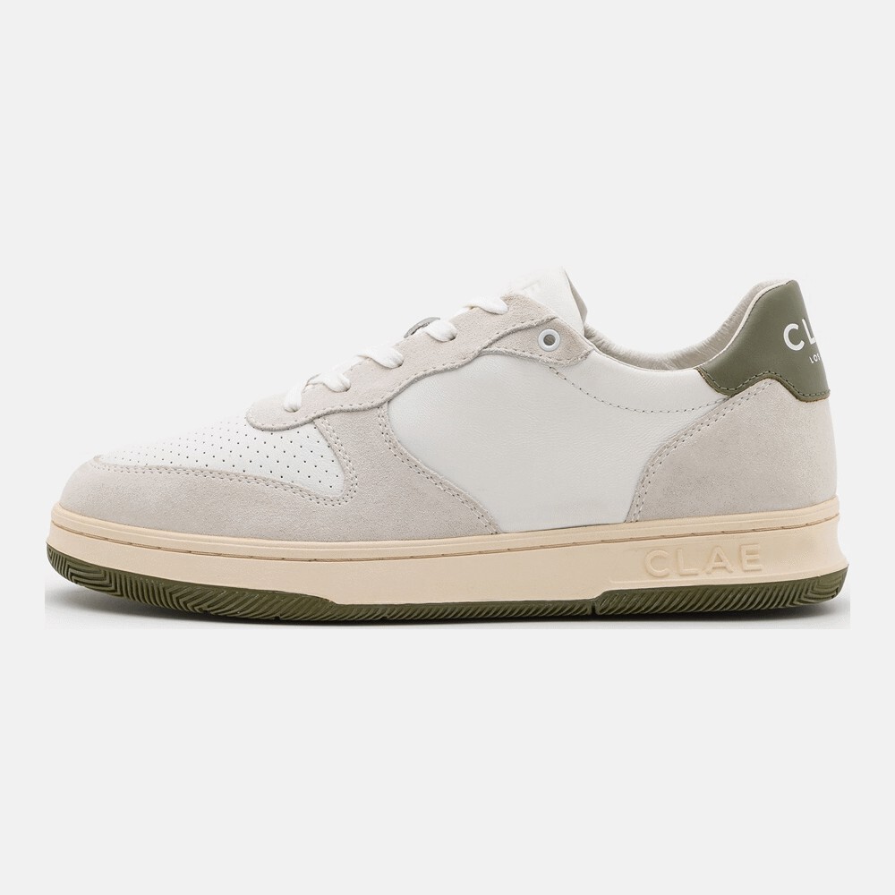

Кроссовки Clae Malone Unisex, white/olive