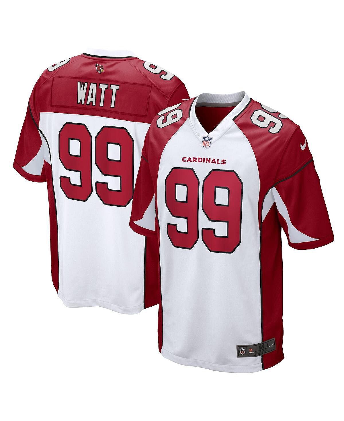 

Мужские j.j. джерси watt white arizona cardinals game Nike, белый