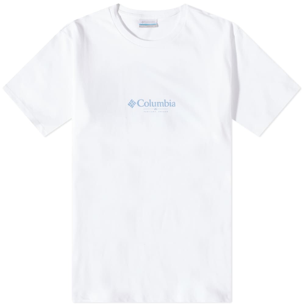 

Футболка Columbia Explorers Canyon Back Print Tee, Белый