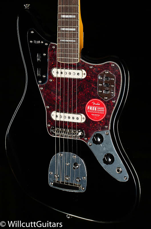 

Squier Classic Vibe '70s Jaguar, лавровый гриф, черный — ICSH21027068-8,21 фунта