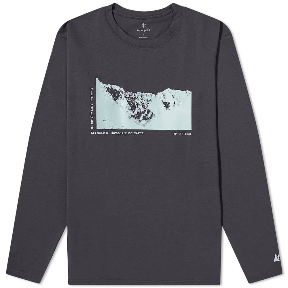 

Футболка Snow Peak x Mountain Of Moods Long Sleeve Tee