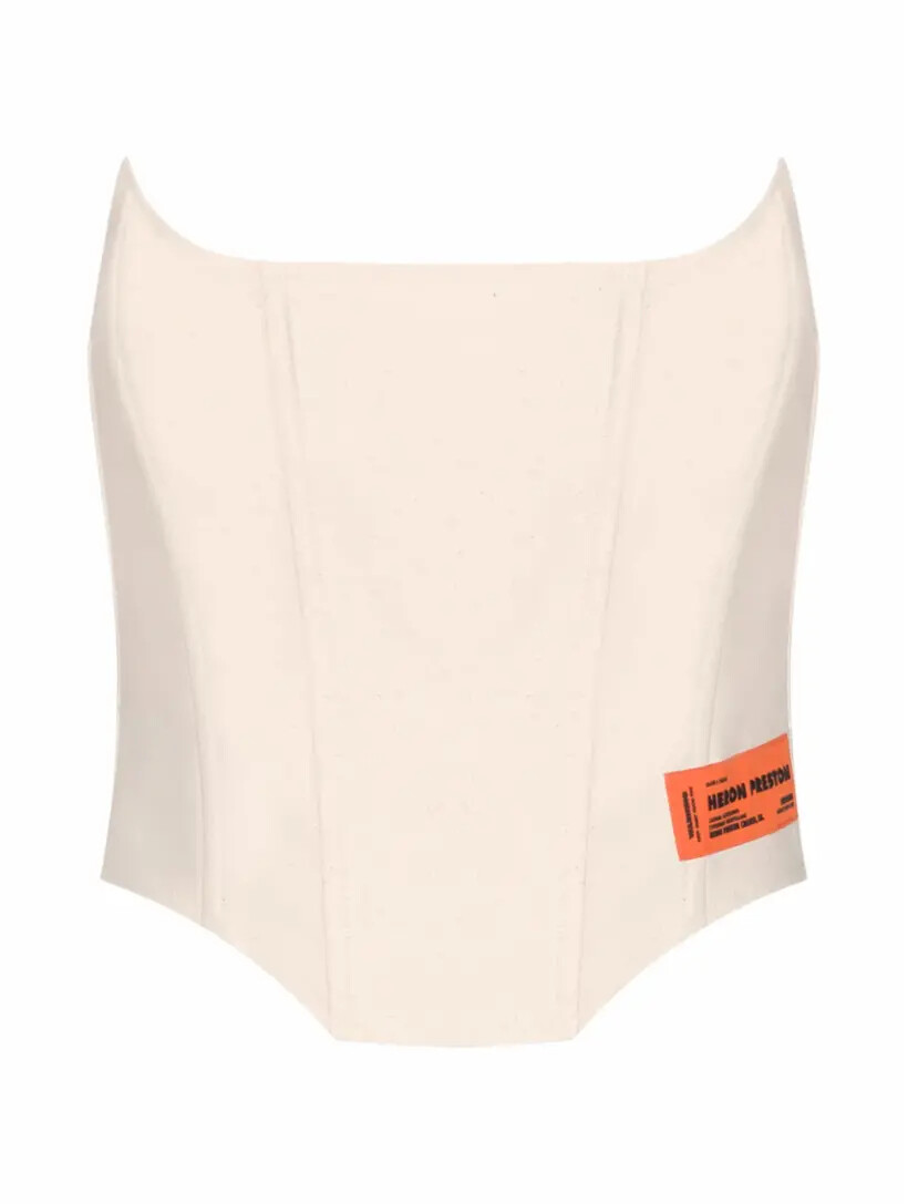 

Корсетный топ с логотипом Heron Preston