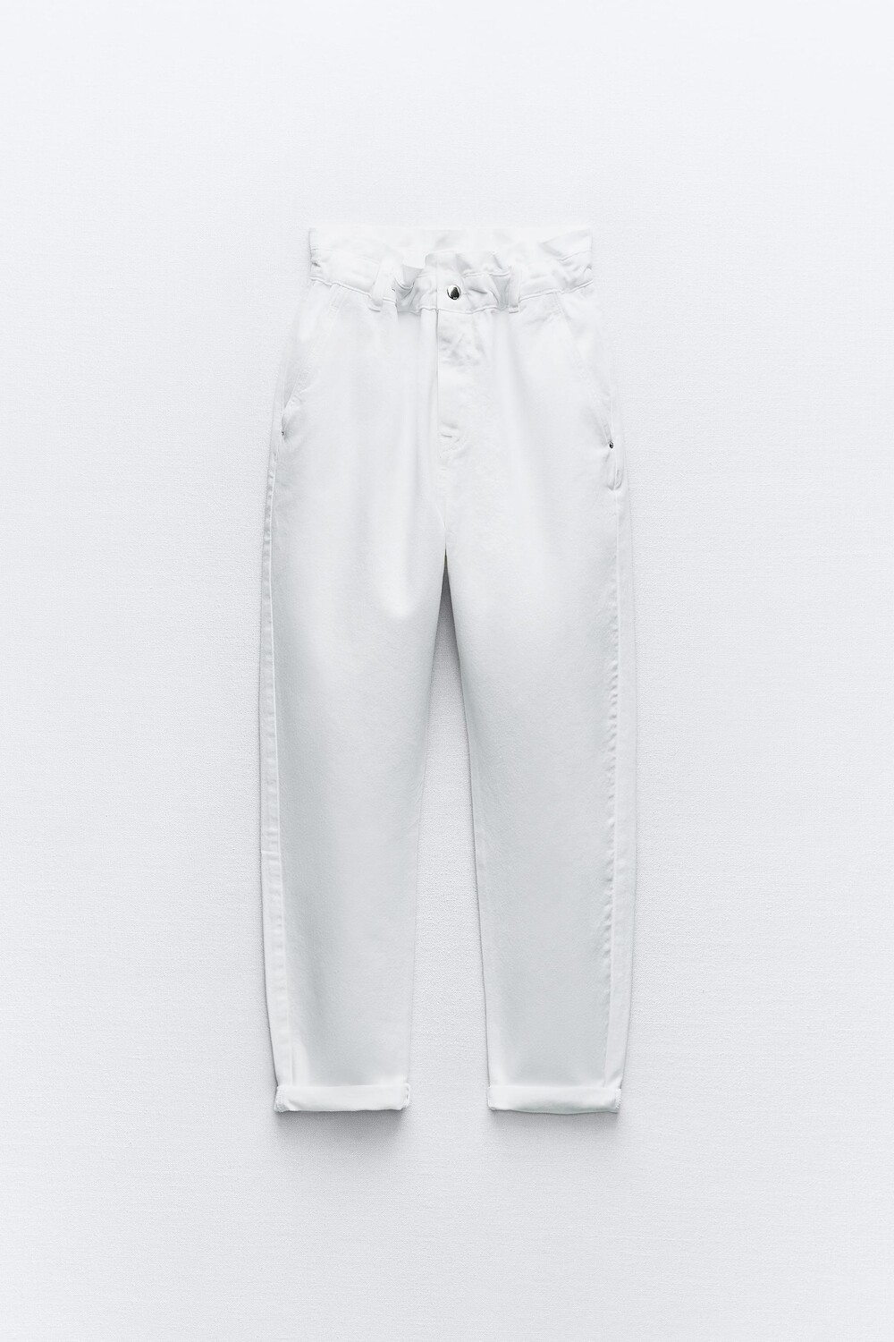 

Джинсы Zara Z1975 High-waist, белый