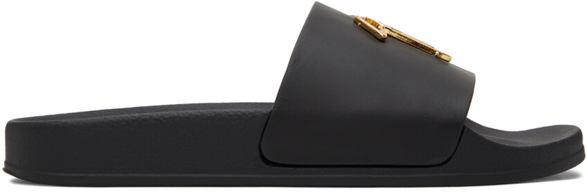 

черные шлепанцы Brett Giuseppe Zanotti