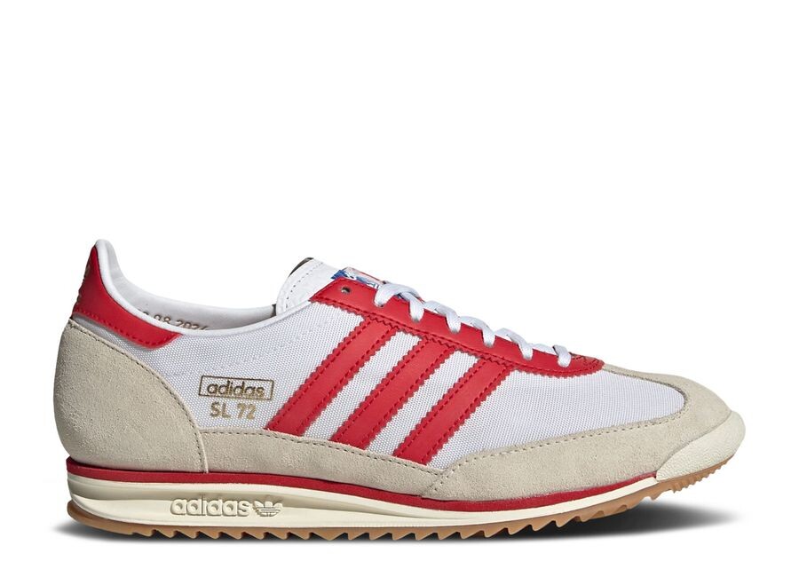

Кроссовки adidas Wmns SL72 OG, цвет White Scarlet