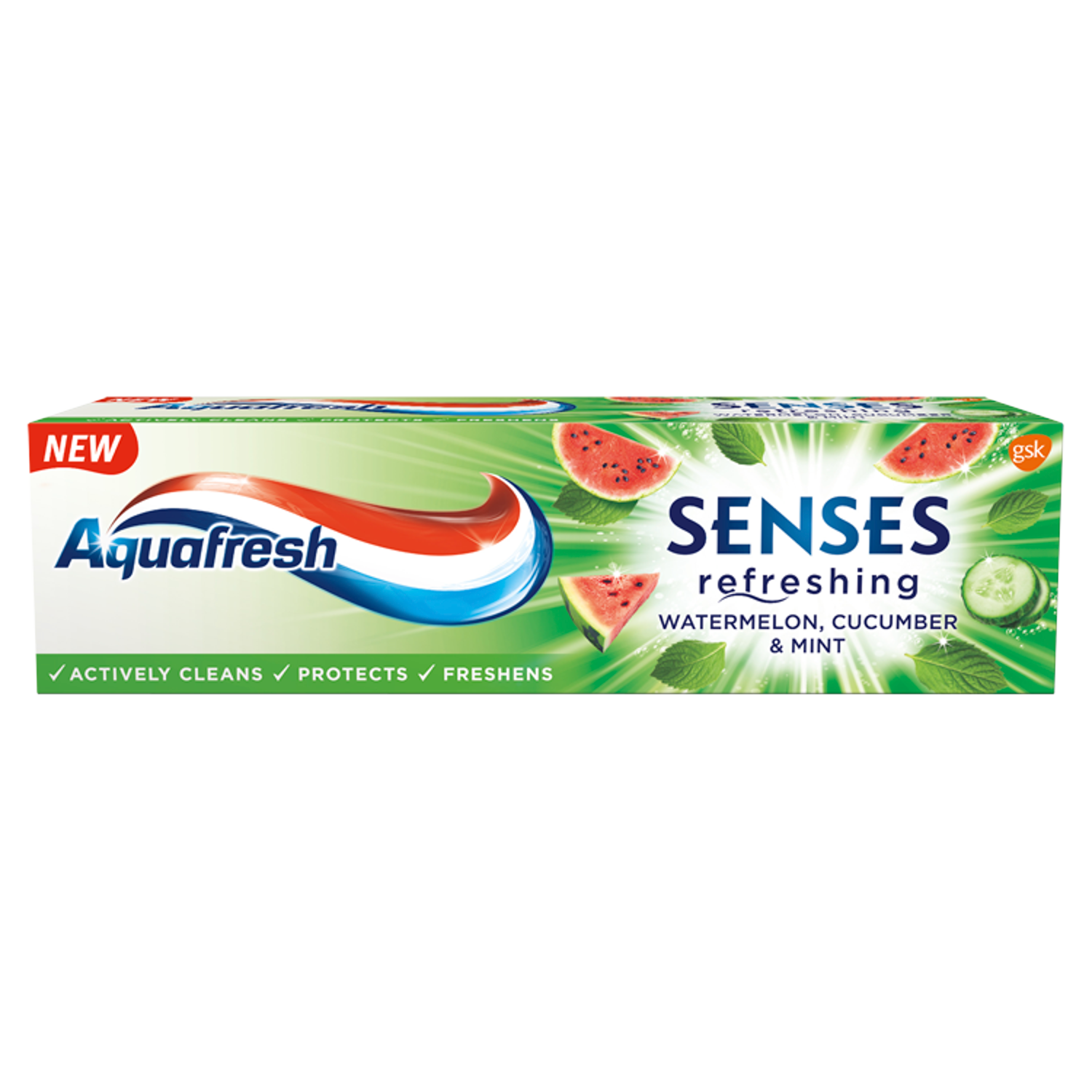 Aquafresh Senses зубная паста, 75 мл