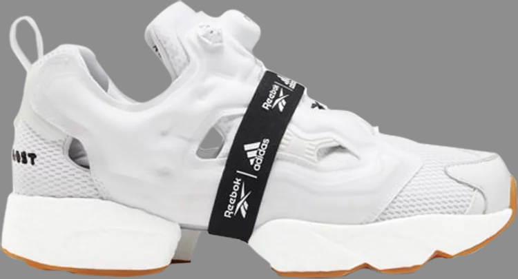 Кроссовки instapump fury x boost 'white gum' Reebok, белый - фото