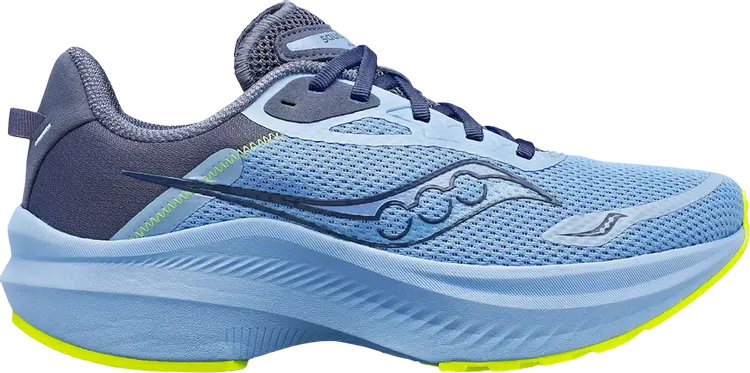 

Кроссовки Saucony Wmns Axon 3 Ether Citron, синий