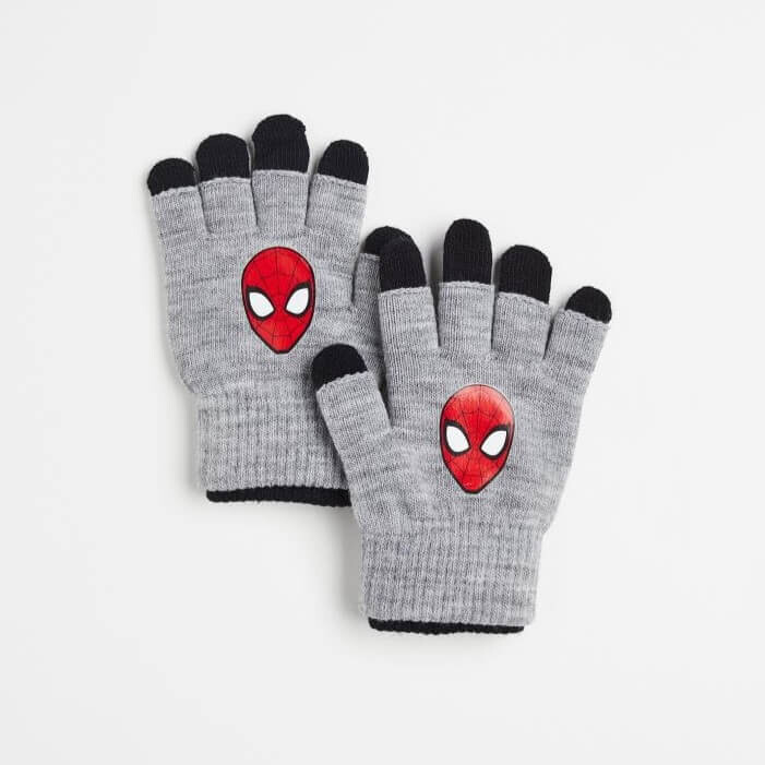 

Перчатки/Варежки H&M Spider-Man, серый