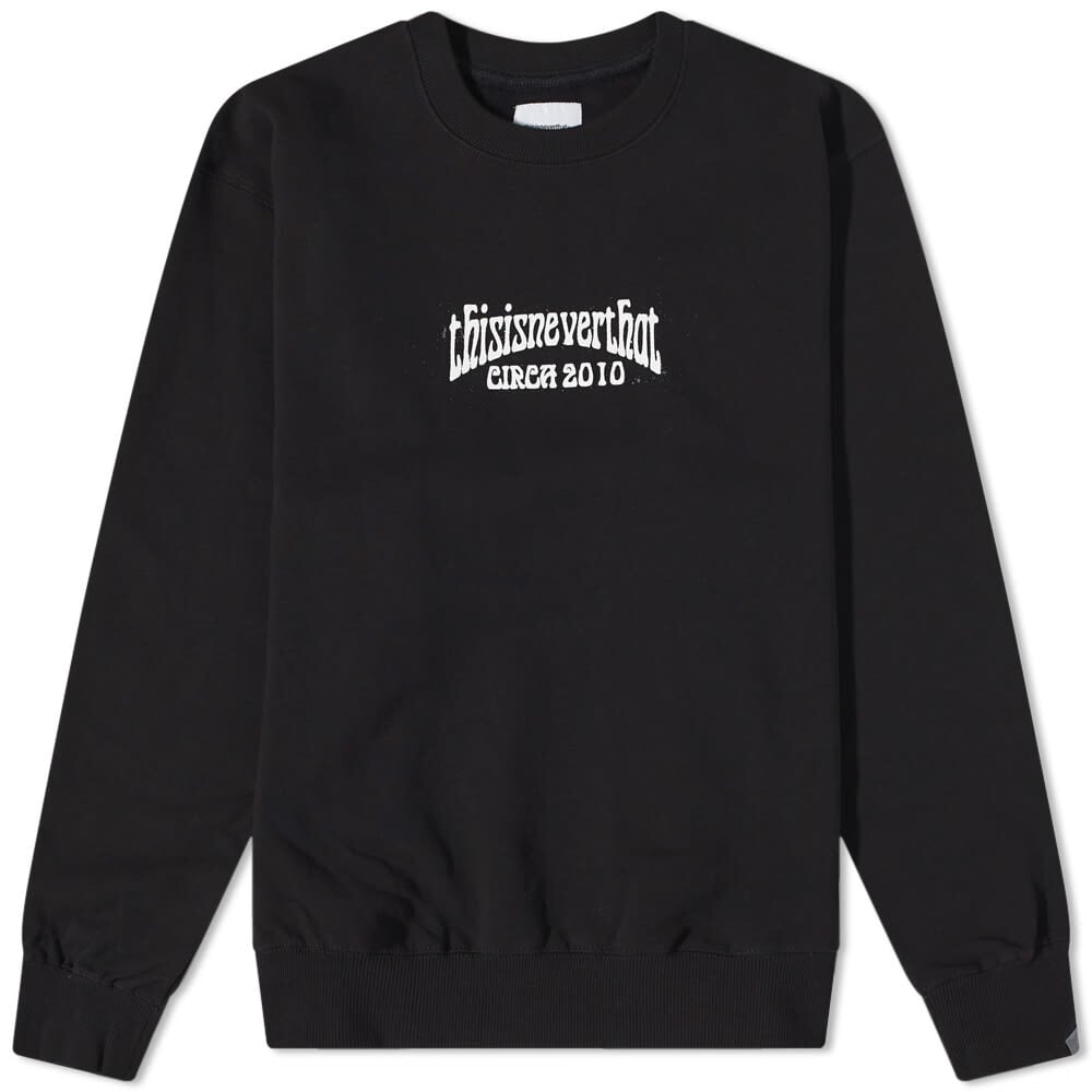 

Толстовка thisisneverthat RS-Logo Crew Sweat, Черный