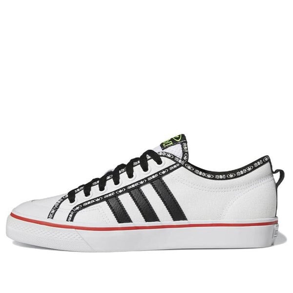 

Кроссовки Adidas Nizza 'White Vivid Red', Белый