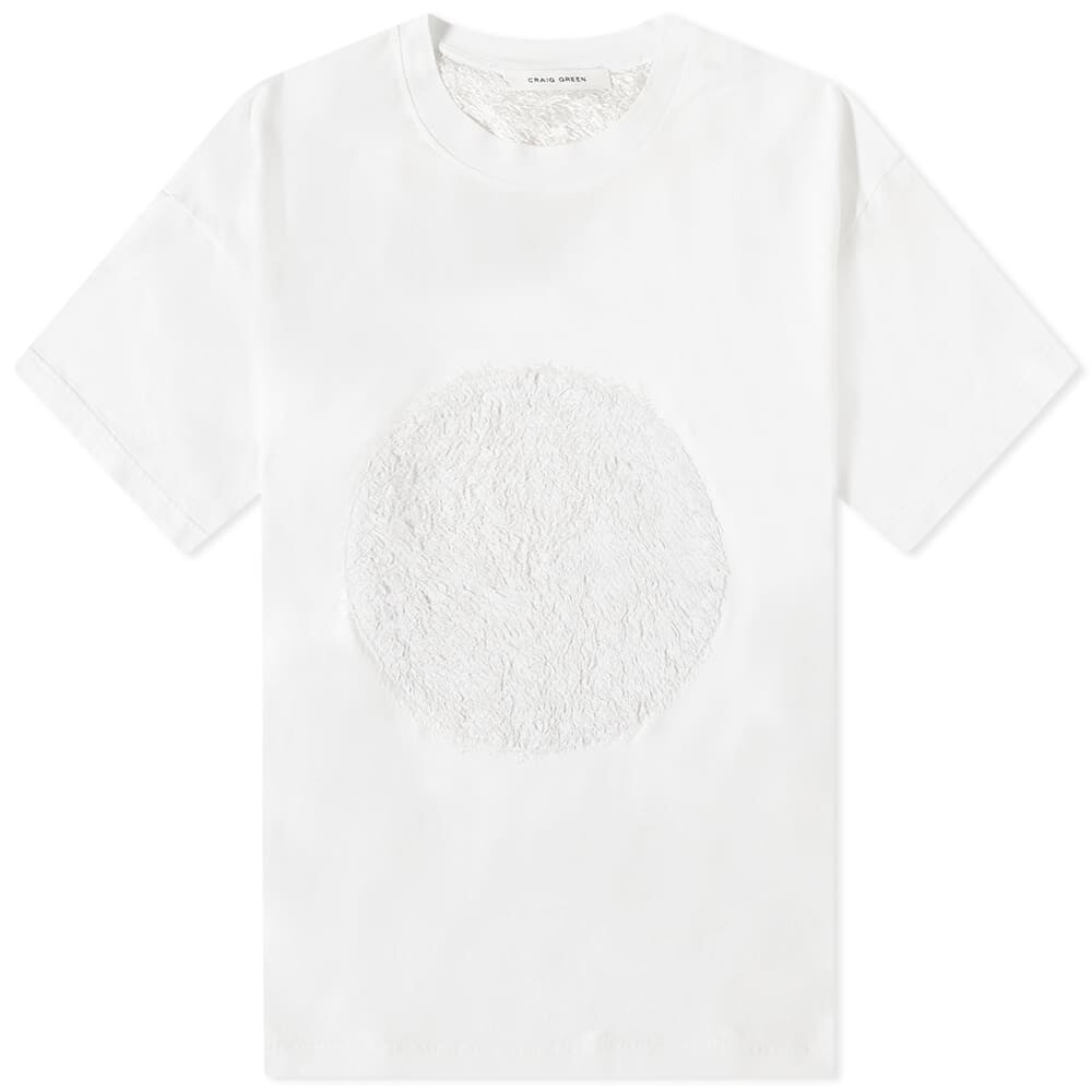 

Футболка Craig Green Fluffy Patch Tee, Белый