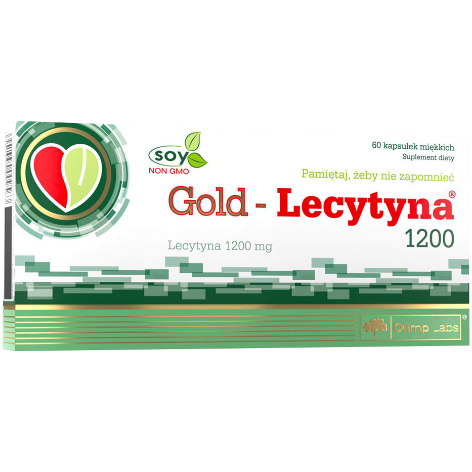 Olimp Gold Lecytyna 1200 mg капсулы, 60 капсул/1 упаковка