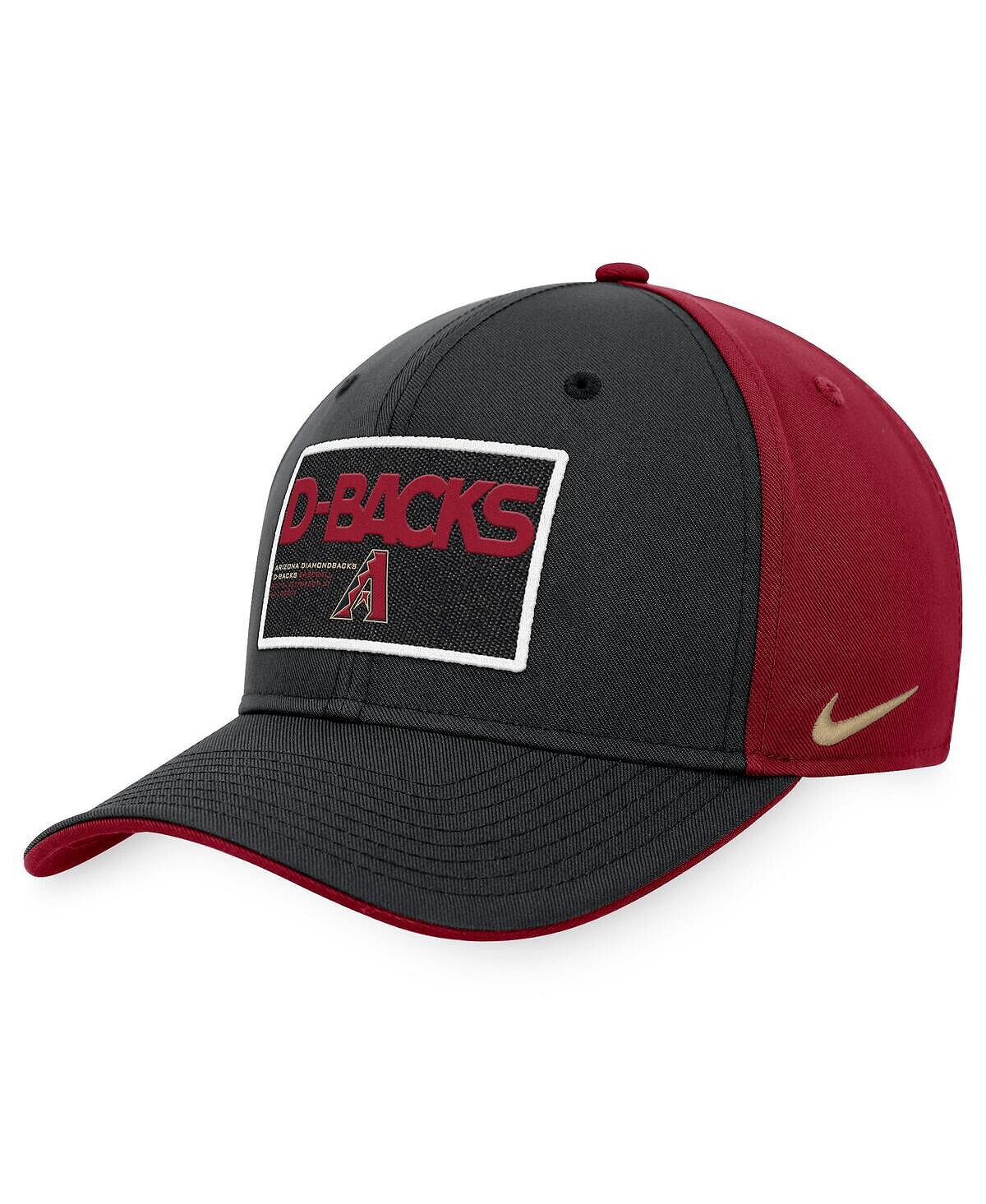 

Мужская черная, красная кепка Arizona Diamondbacks Classic99 с цветными блоками Performance Snapback Nike