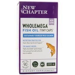New Chapter WholeMega (500 мг) 90 софтгелей new chapter рыбий жир wholemega 180 таблеток