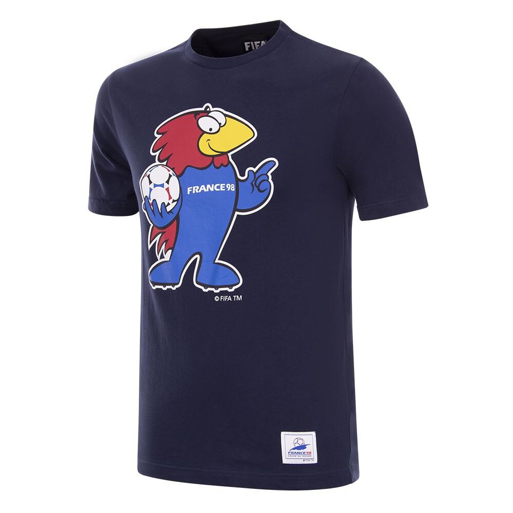

Футболка Copa World Cup Fotball France Mascot 1998, синий