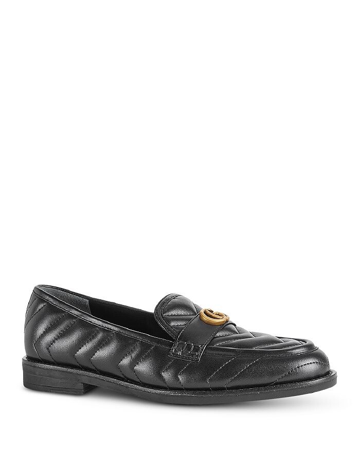 

Женские стеганые лоферы без шнуровки Gucci
