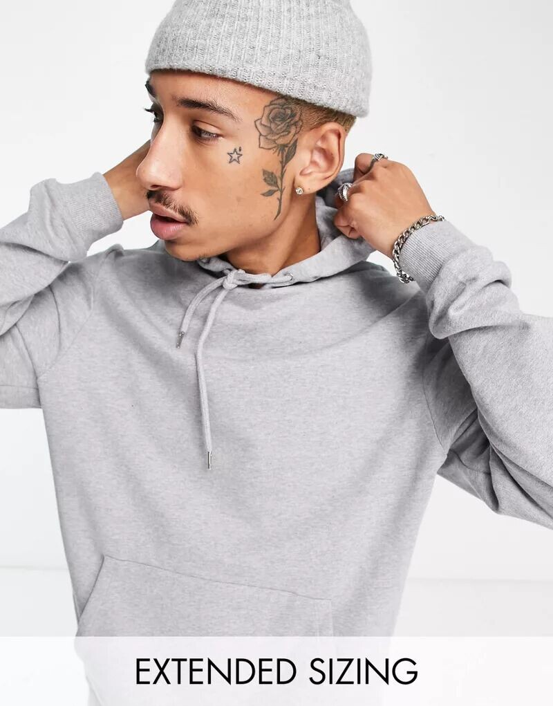 

Худи серого лайма ASOS