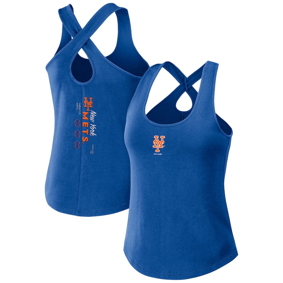 

Топ WEAR by Erin Andrews New York Mets, роял