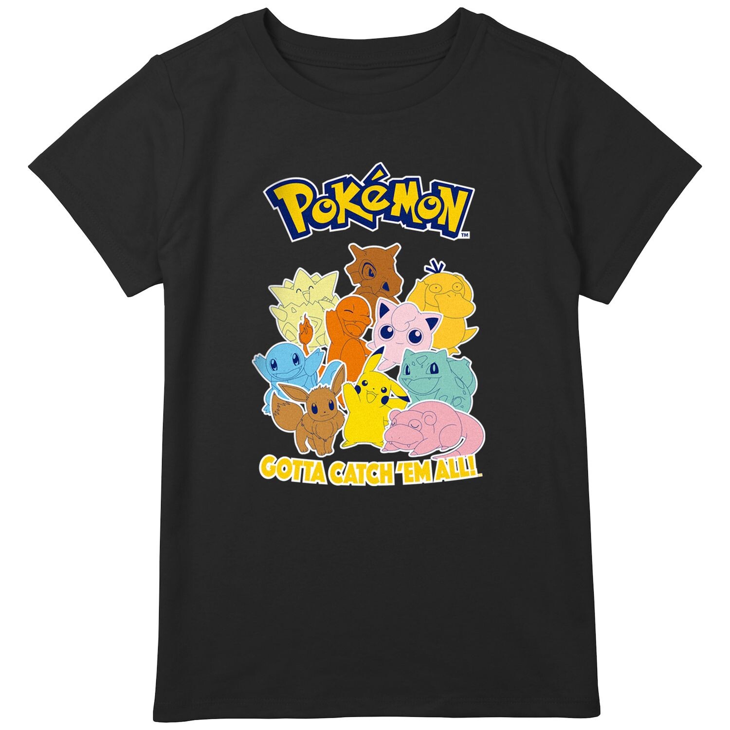 

Футболка с рисунком Pokemon Gotta Catch Em All для девочек Plus Licensed Character