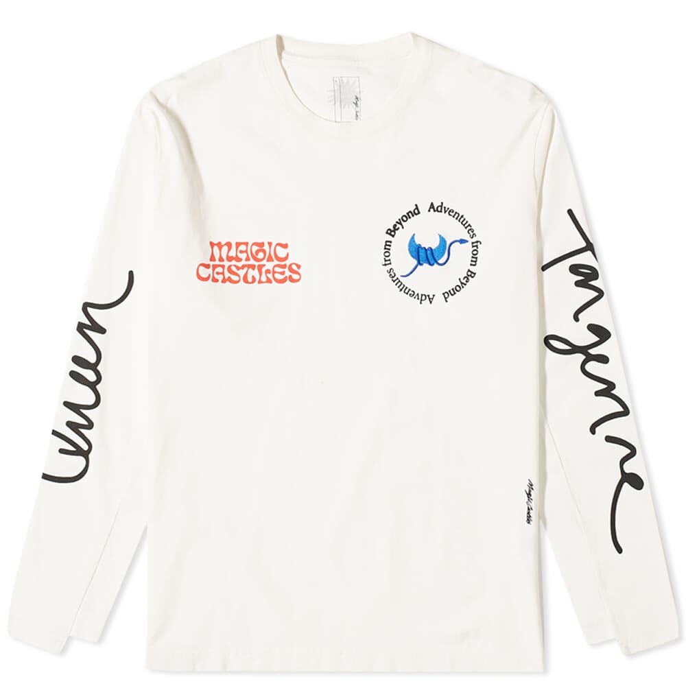 

Футболка Magic Castles X Shanti Celeste Long Sleeve Moon Tee, Белый