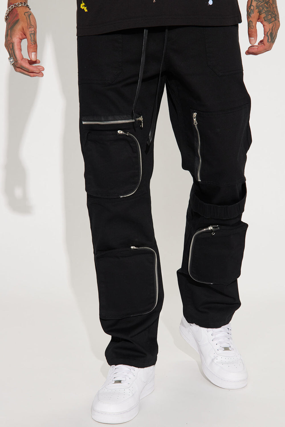

Брюки карго Fashion Nova AMS207TW, черный